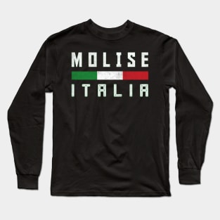 Molise Italia / Italy Typography Design Long Sleeve T-Shirt